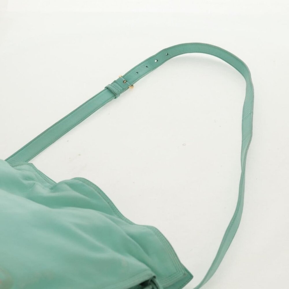 Authentic LOEWE Anagram Shoulder Bag Leather Peppermint - Picture 6 of 16